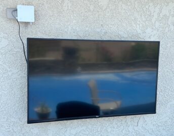 How to Install a TV Outside on Stucco