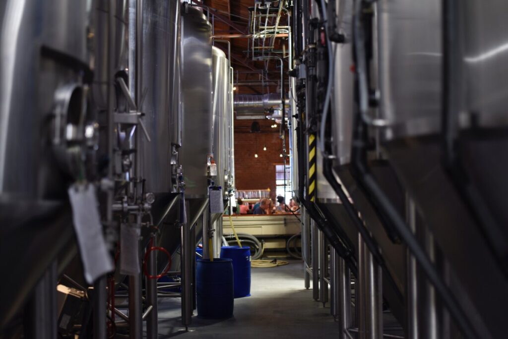 Image of fermentation tanks