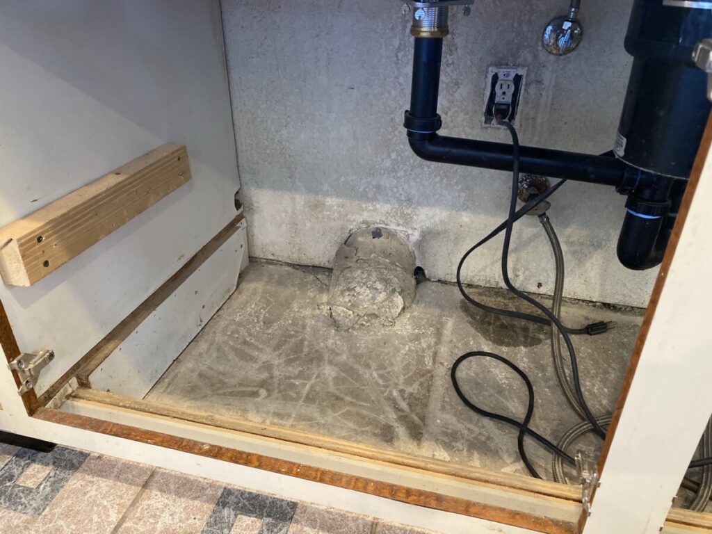 StepbyStep Guide Replacing Rotted Kitchen Sink Floor