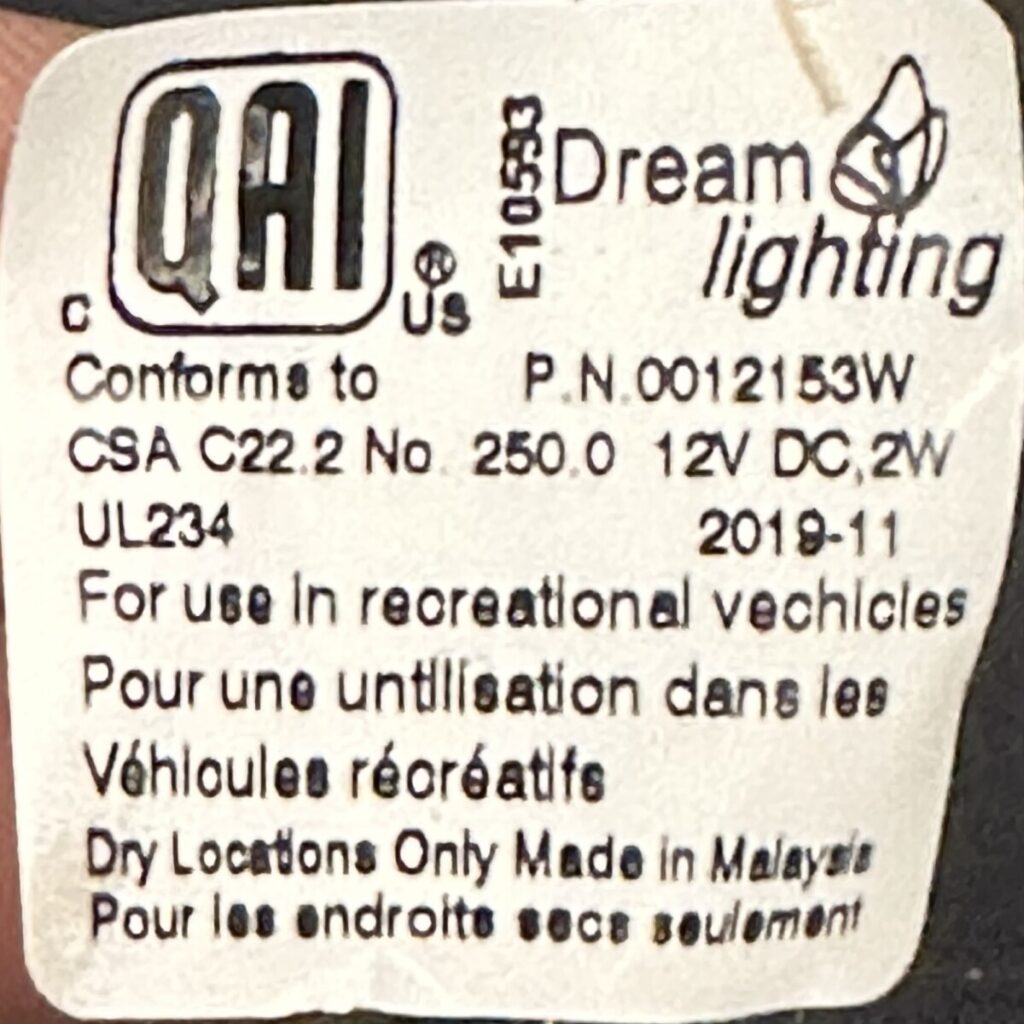 Dream Lighting Label