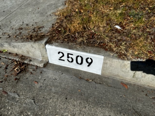 A Step-by-Step Guide to Repainting House Numbers on the Curb