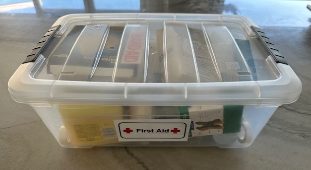 First Aid Kit Container