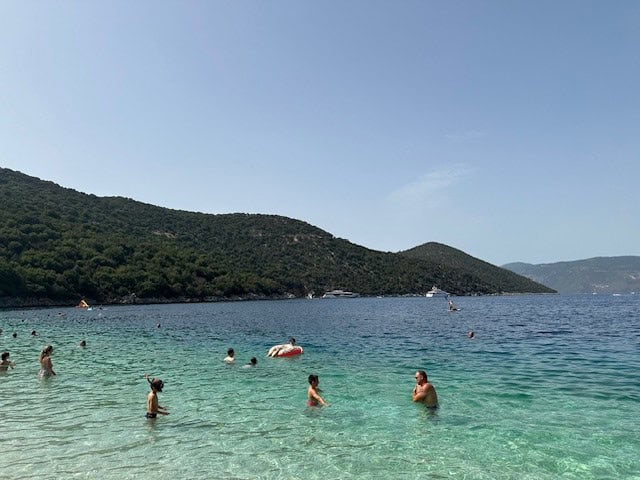 Antisamos Beach Left View