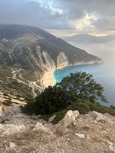 Myrtos Beach View