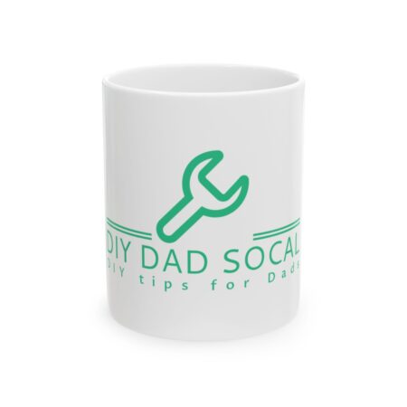 DIY Dad SoCal Ceramic Mug, (11oz, 15oz)