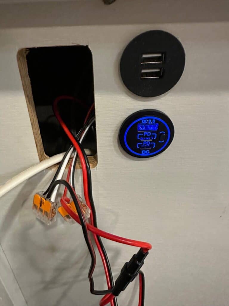 Wired USB-C port