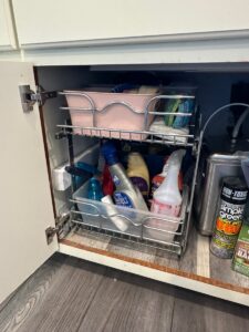 Kitchen Cabinet Pull Out Shelves - Under sink