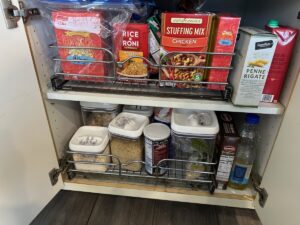 Kitchen Cabinet Pull Out Shelves - Tall cabinet