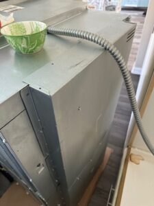KODE300ESS oven back panel