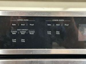 KODE300ESS oven display left side
