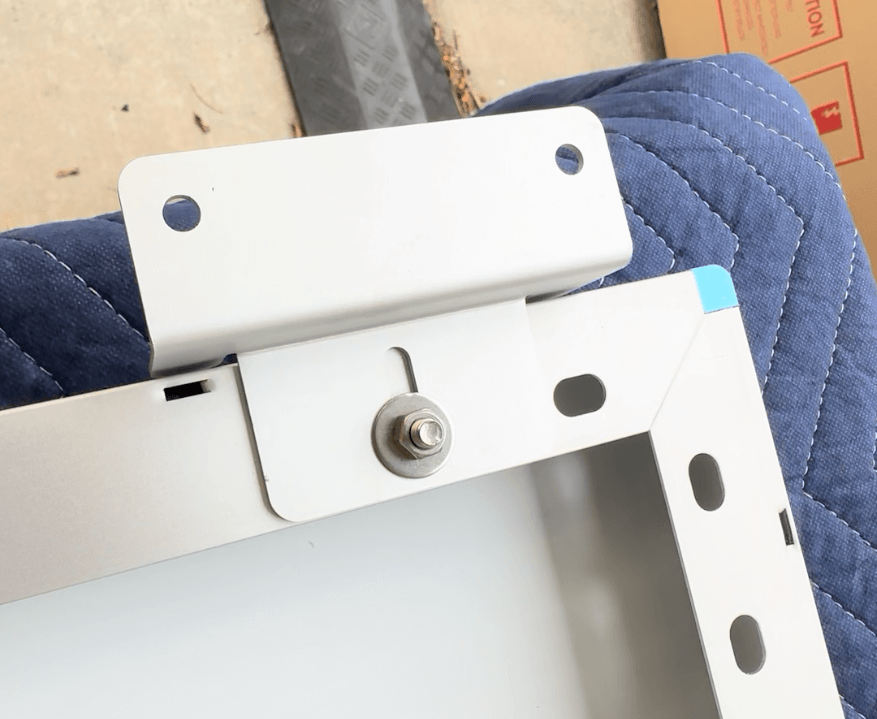 Mounting RV Solar Panels - mounting bracket